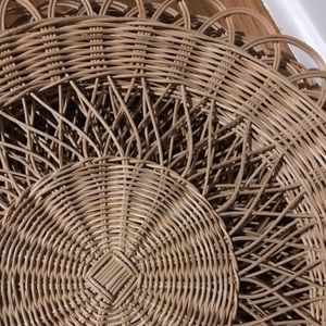 Vintage Rattan place mats